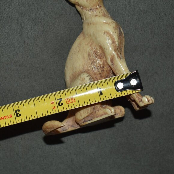 Vintage Antique Handmade Carved Small Mini 4inch Sphynx Cat Figure Decor - Picture 4 of 16